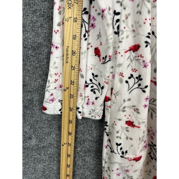 Aria Women’s Long Sleeve Stretch Velour 44" Sleepwear Nightgown, Size XL 16-18 - Picture 6 of 12